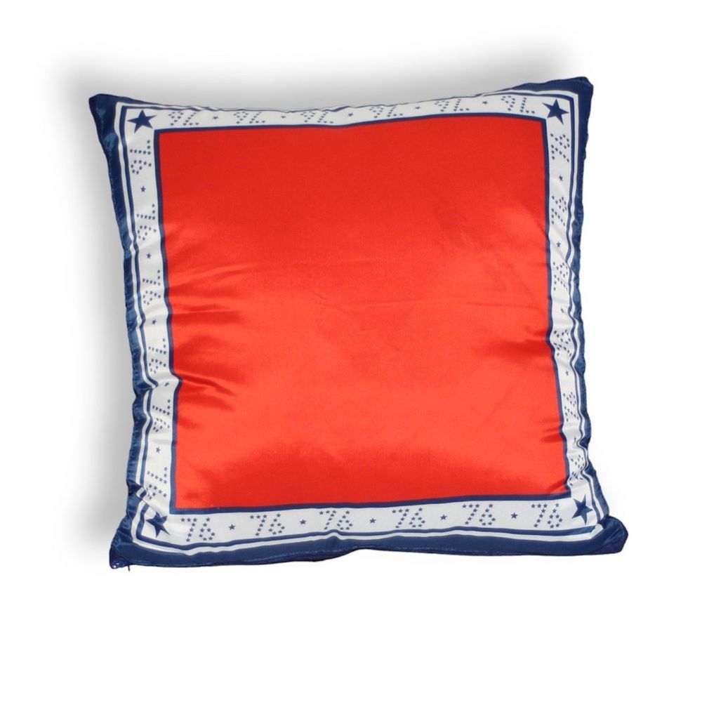 Americana Star Spangled 1976 Bicentennial Euro Accent Pillow NEW